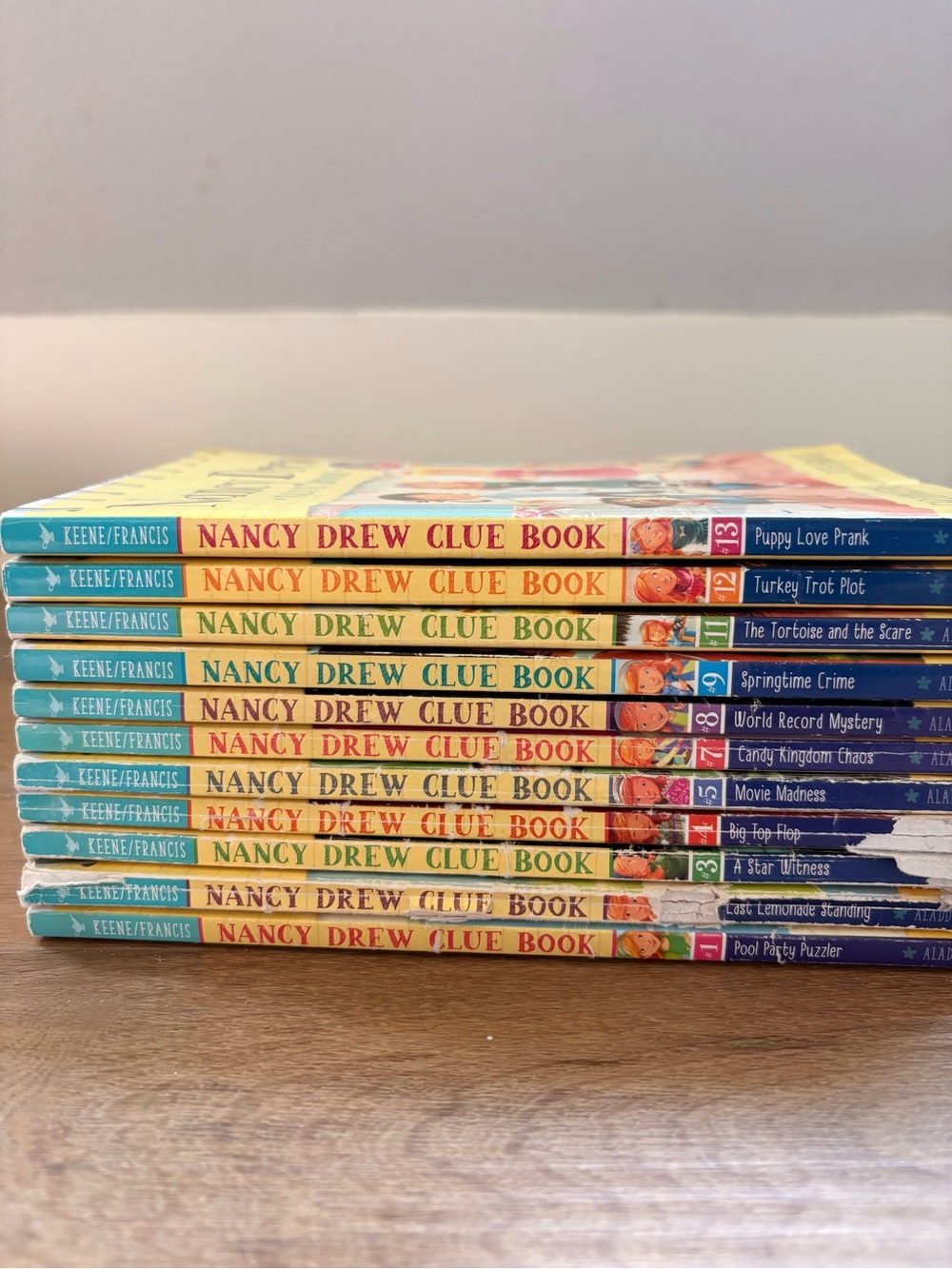 Nancy Drew Clue Book Kids Collection - Yellow Spines